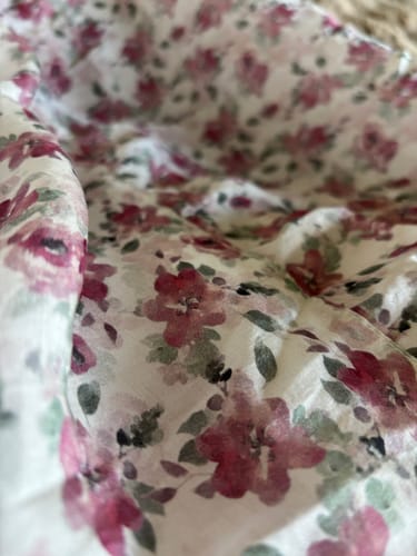 Customer photo review of Lilliana Maternity Baby Shower Dress In Roseate Floral