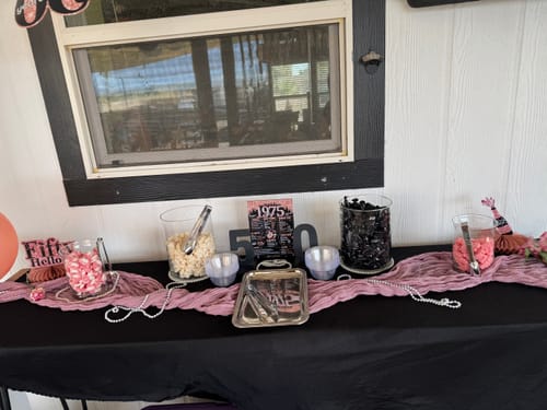 Customer photo review of White Strawberry Banana Gummy Bears - 5LB