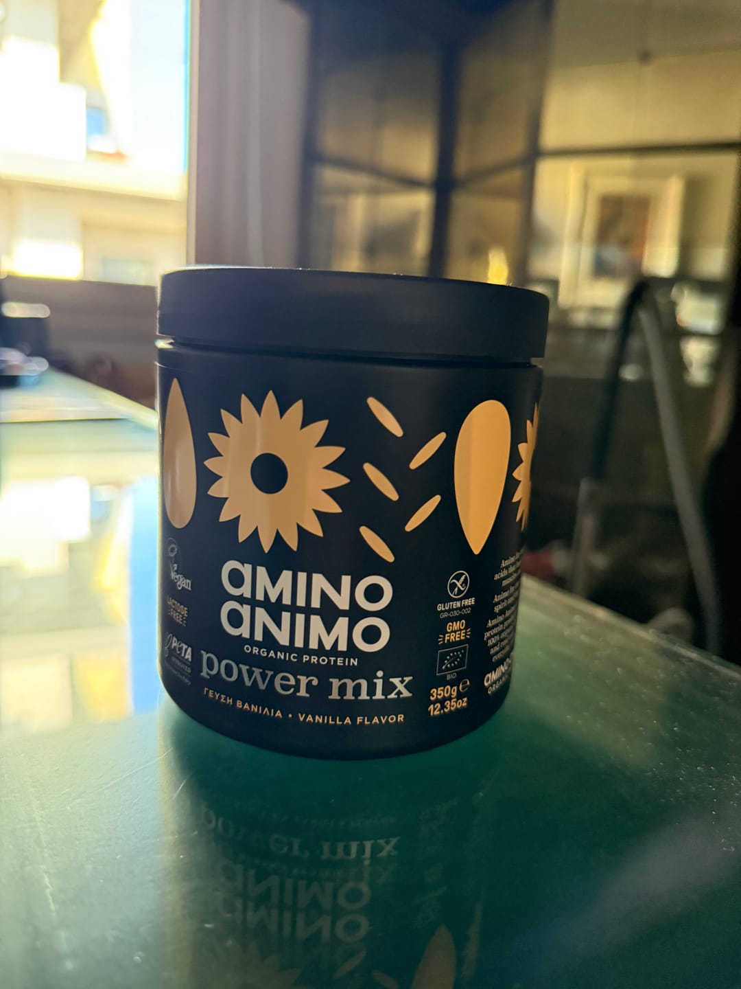 Customer photo review of Πρωτεΐνη Power Mix Vanilla 350γρ