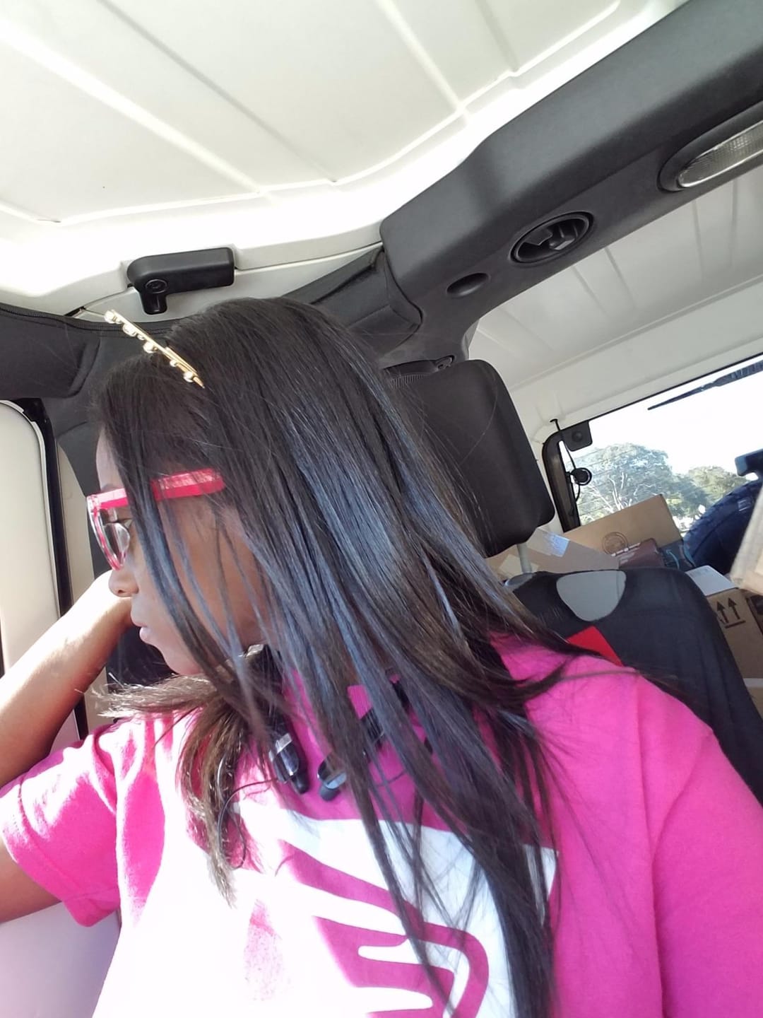 Customer photo review of KERAGEN Smoothing Shampoo & Conditioner - Keratin & Collagen Infused Frizz Control System