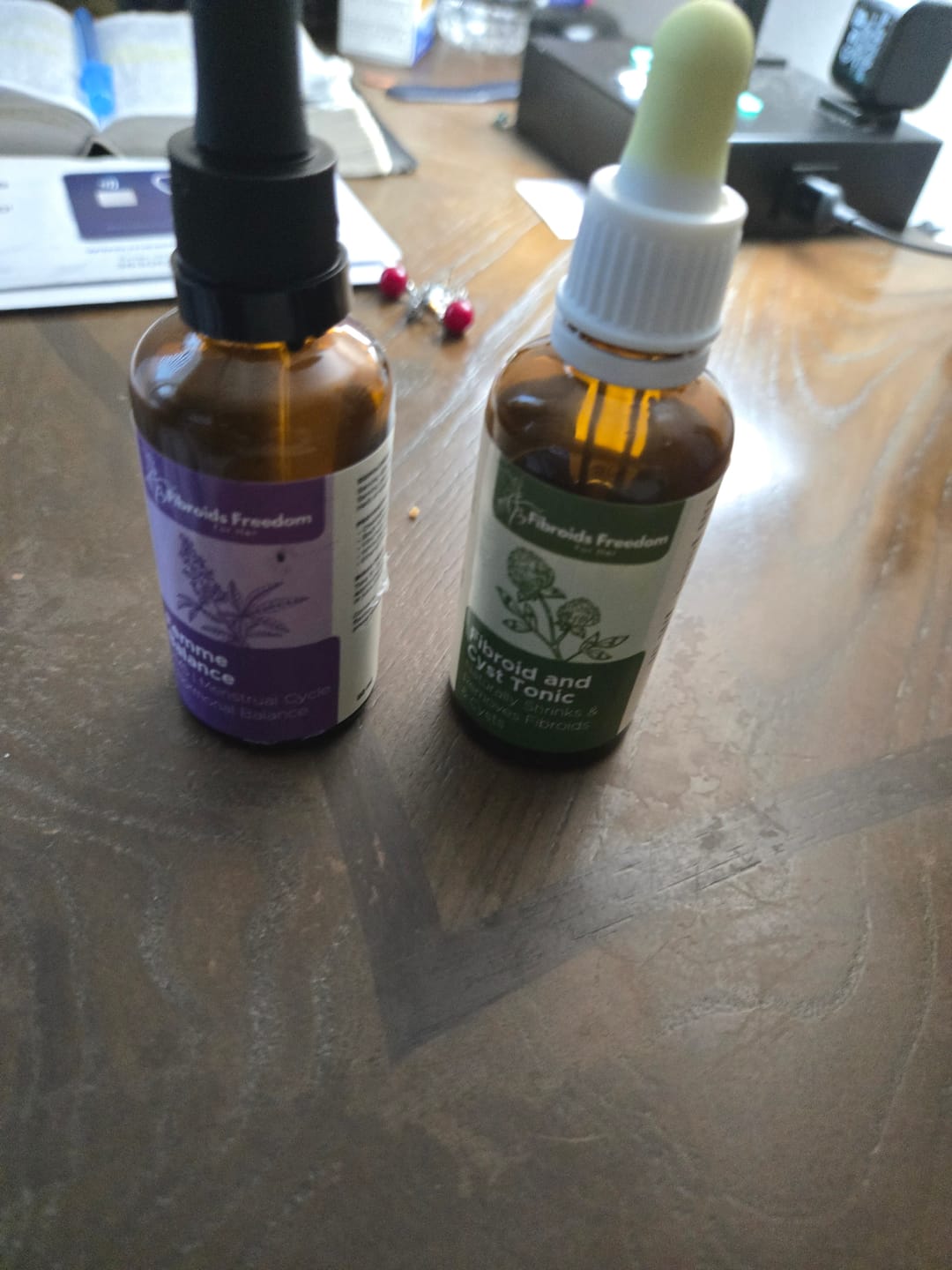 Customer photo review of Fibroids Freedom For Her