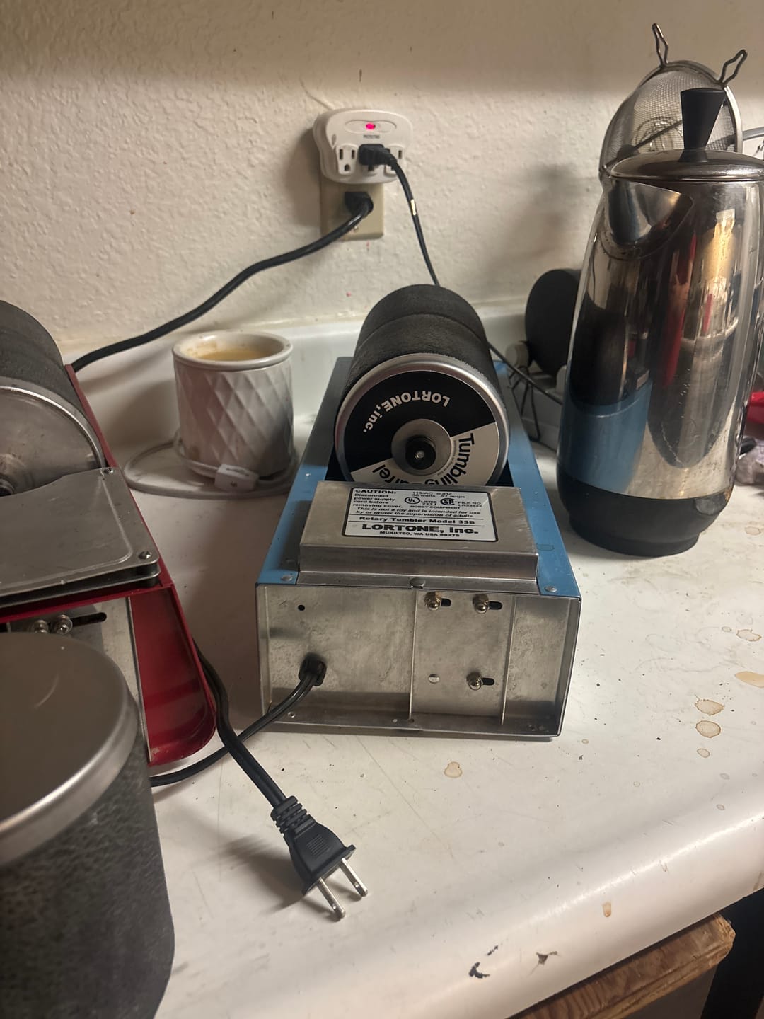Customer photo review of Lortone Tumbling Barrel Replacement