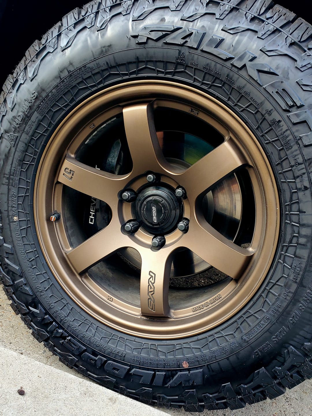 Customer photo review of 80Eighty® Bronze Valve Stem Caps