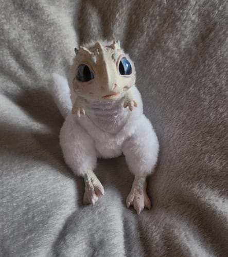 Customer photo review of White baby T-Rex