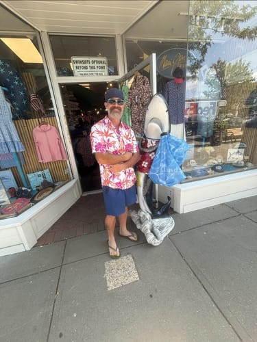 Customer photo review of EVENT Exclusive City Floral 2025 "Boston" – KUNUFLEX Short Sleeve Shirt