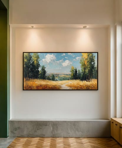 Customer review photo for Colorful Painting #CA293