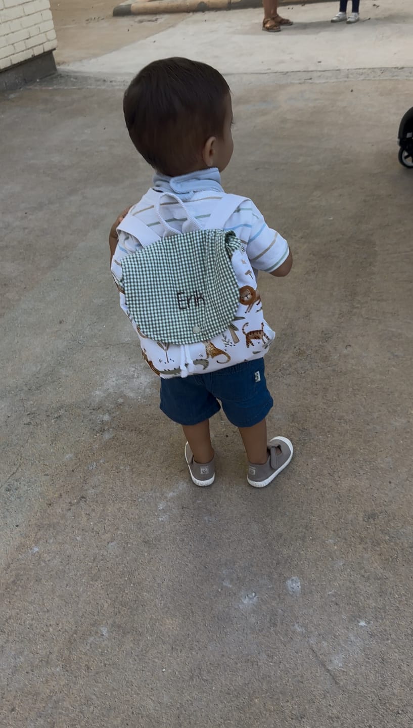 Customer photo review of Mochila infantil Nala