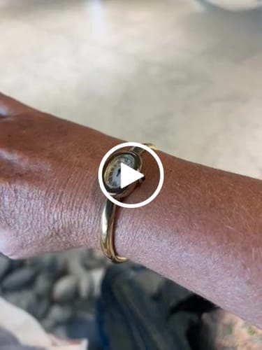 Customer photo review of Baignoire 2024 24.6mm White Dial