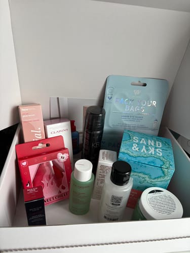 Customer photo review of Bank Holiday Mystery Beauty Bags