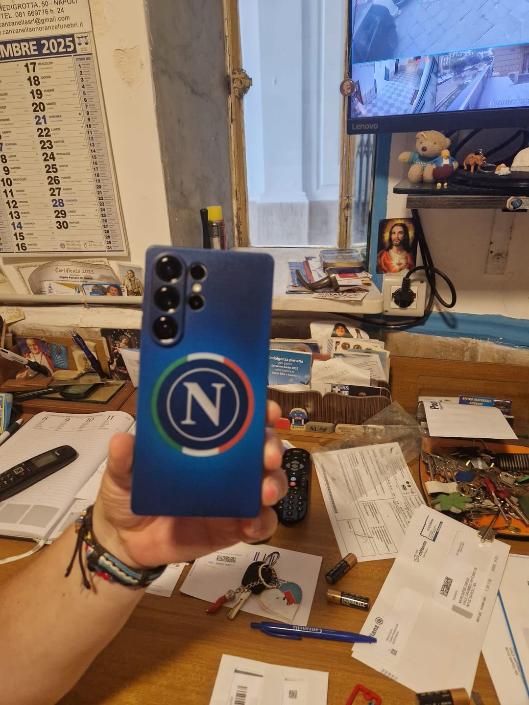 Customer photo review of Cover Logo Napoli 13