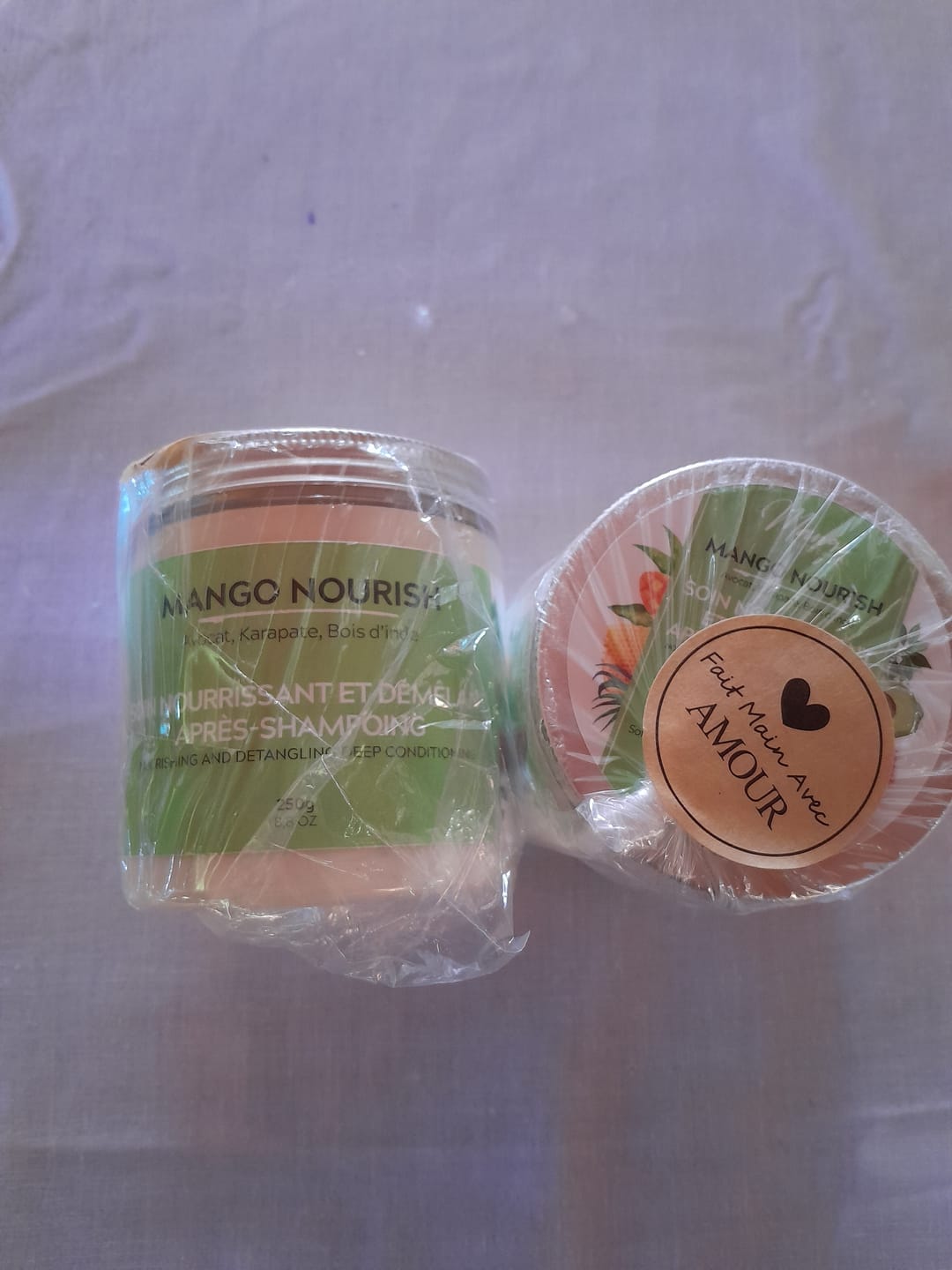Customer photo review of Soin nourrissant et démêlant après-shampoing - NOURISH