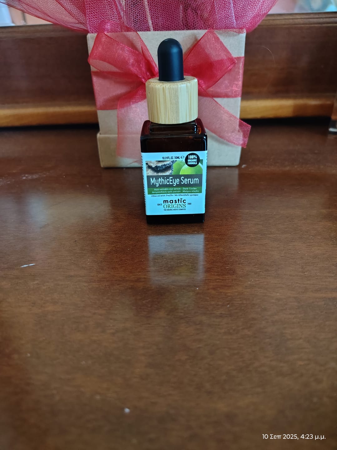 Customer photo review of MythicEye Serum