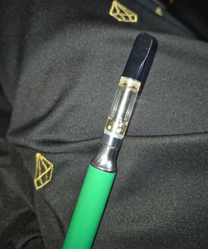 Customer photo review of 1 Gram THCA Full Spectrum Vape Cartridge | Sour Tangie - Sativa