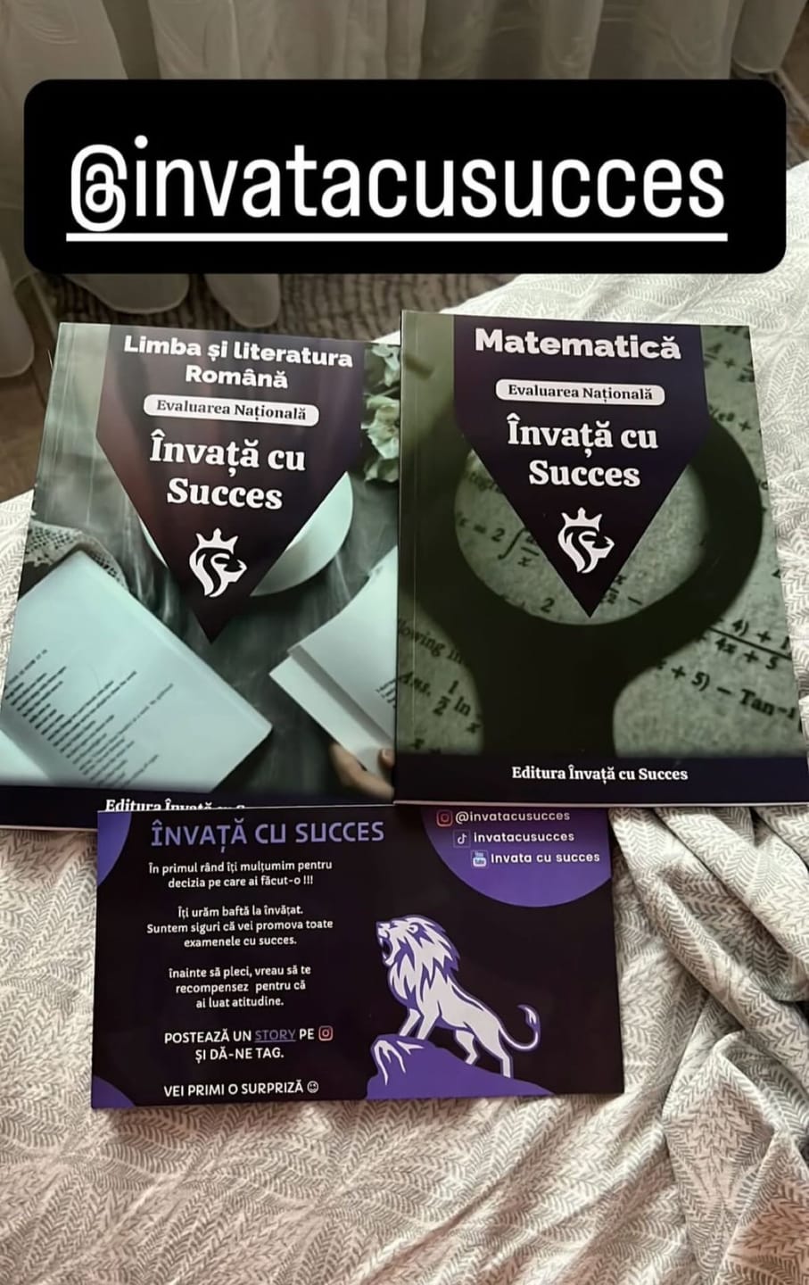 Customer photo review of Pachet Evaluare Naţională | Română  + Matematică