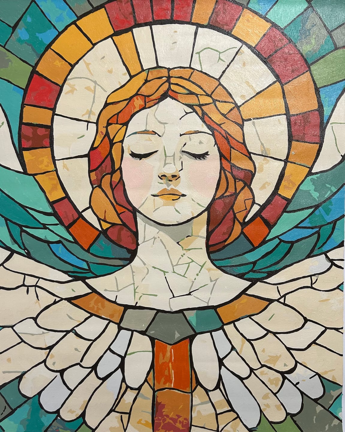 Customer photo review of Angel Mosaic