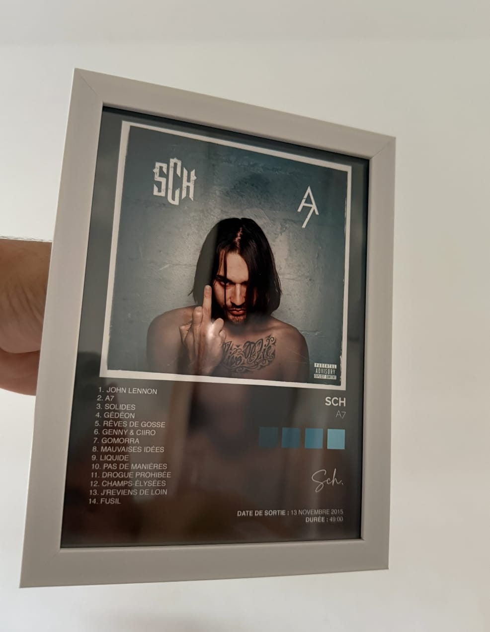 Customer photo review of Poster SCH - Album A7