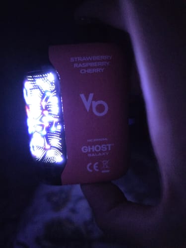 Customer photo review of Ghost Galaxy 25K - Puff Jetable / Vape Disposable 2% Nicotine