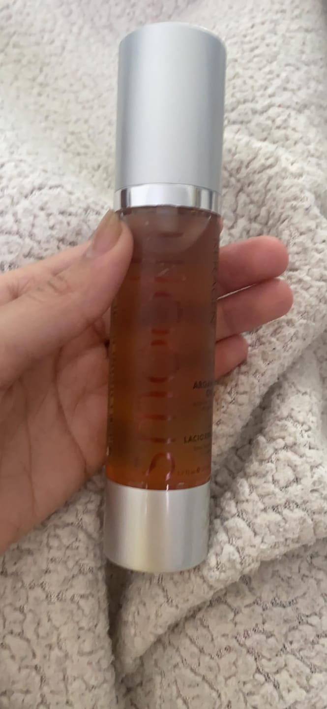 Customer photo review of KERAGEN Nourishing Argan Oil Hair Serum for Dry & Damaged Hair