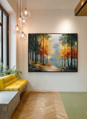 Customer review photo for Colorful Painting #CA283