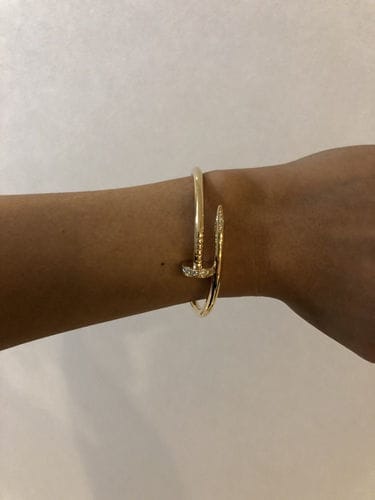 Customer photo review of JUSTE BRACELET 3.5MM ALL DIAMONDS