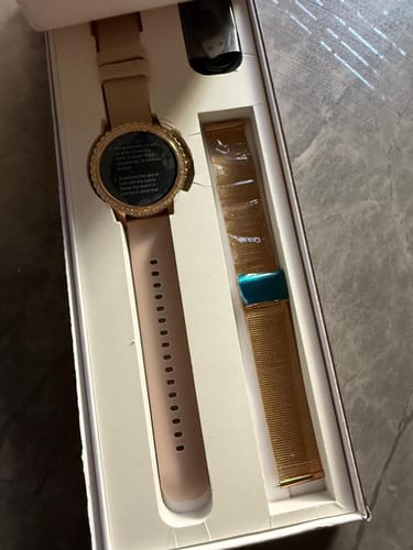 Customer photo review of שעון חכם קלאסי