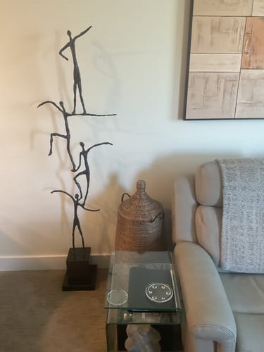 Customer photo review of Human Metal Sculpture #WH017