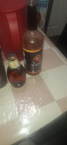 Customer photo review of La Suegra Michelada Mix