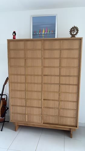 Customer photo review of Poupée Kokeshi en Bois