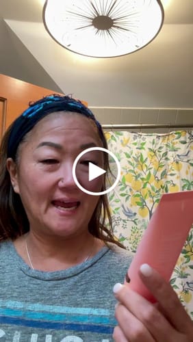 Customer video review of Collagen Night Wrapping Mask