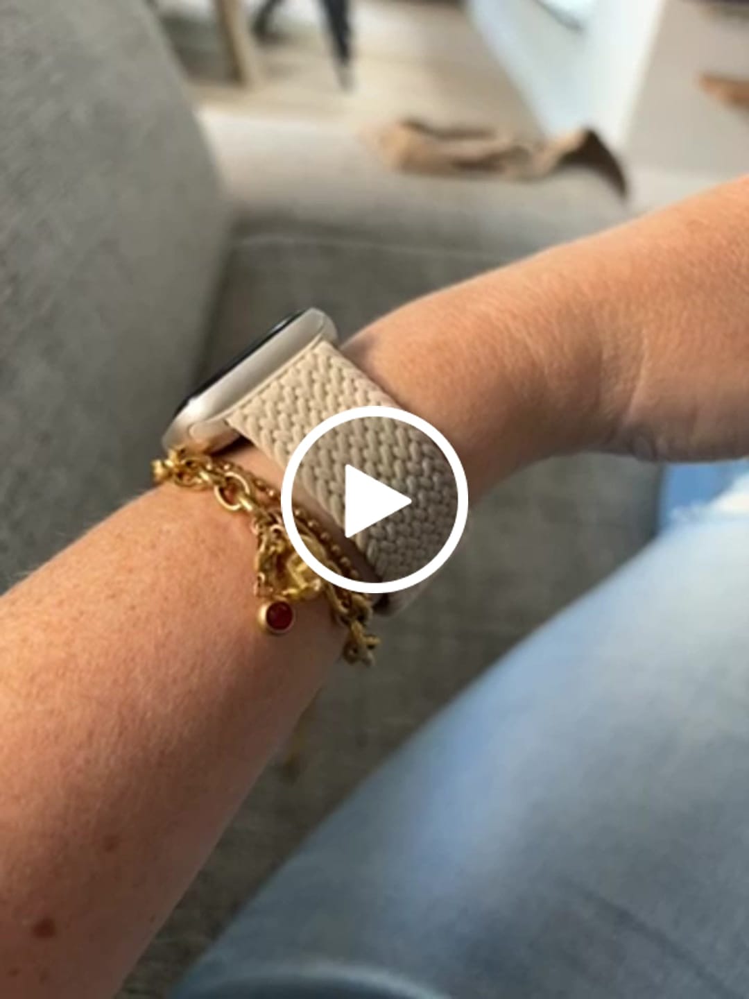 Customer video review of Birthstone charm