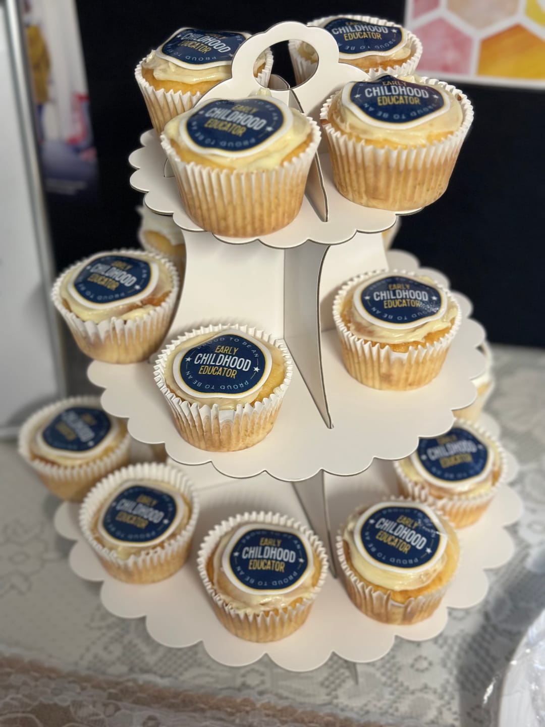 Customer photo review of Early Childhood Educators' Day - Edible Icing Images - Pre-cut