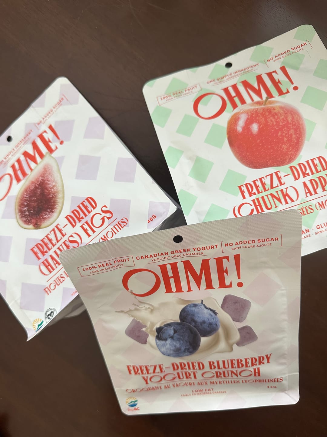 Customer photo review of Freeze Dried Blueberry Yogurt Crunch