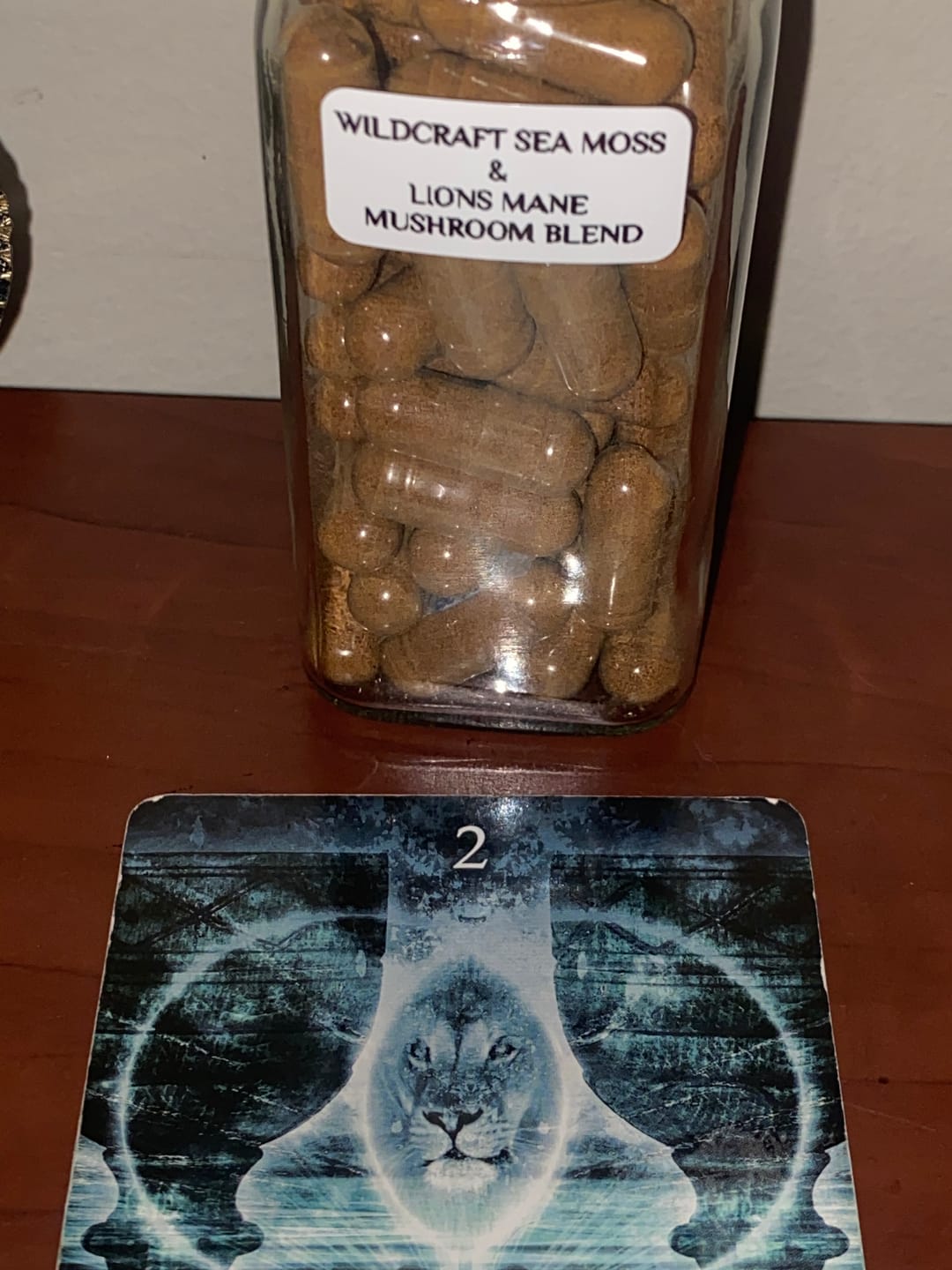 Customer photo review of 100% Wildcraft Irish Sea Moss & Lions Mane Power Capsules