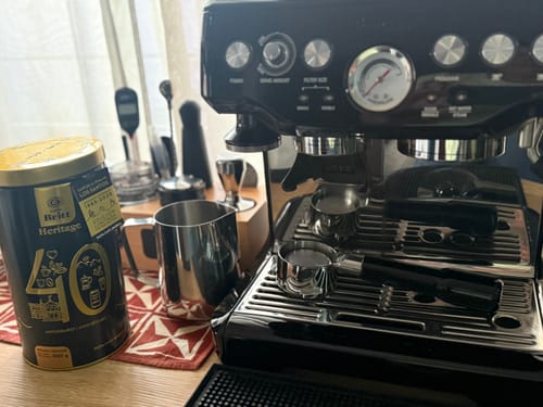 Customer photo review of Café Britt Heritage 2025 Molido Lata Coleccionable