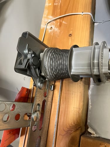 Customer photo review of Wayne Dalton TorqueMaster Plus Replacement Spring | TMP/TM3