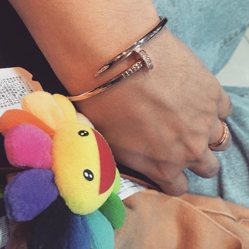 Customer photo review of JUSTE BRACELET 3.5MM ALL DIAMONDS