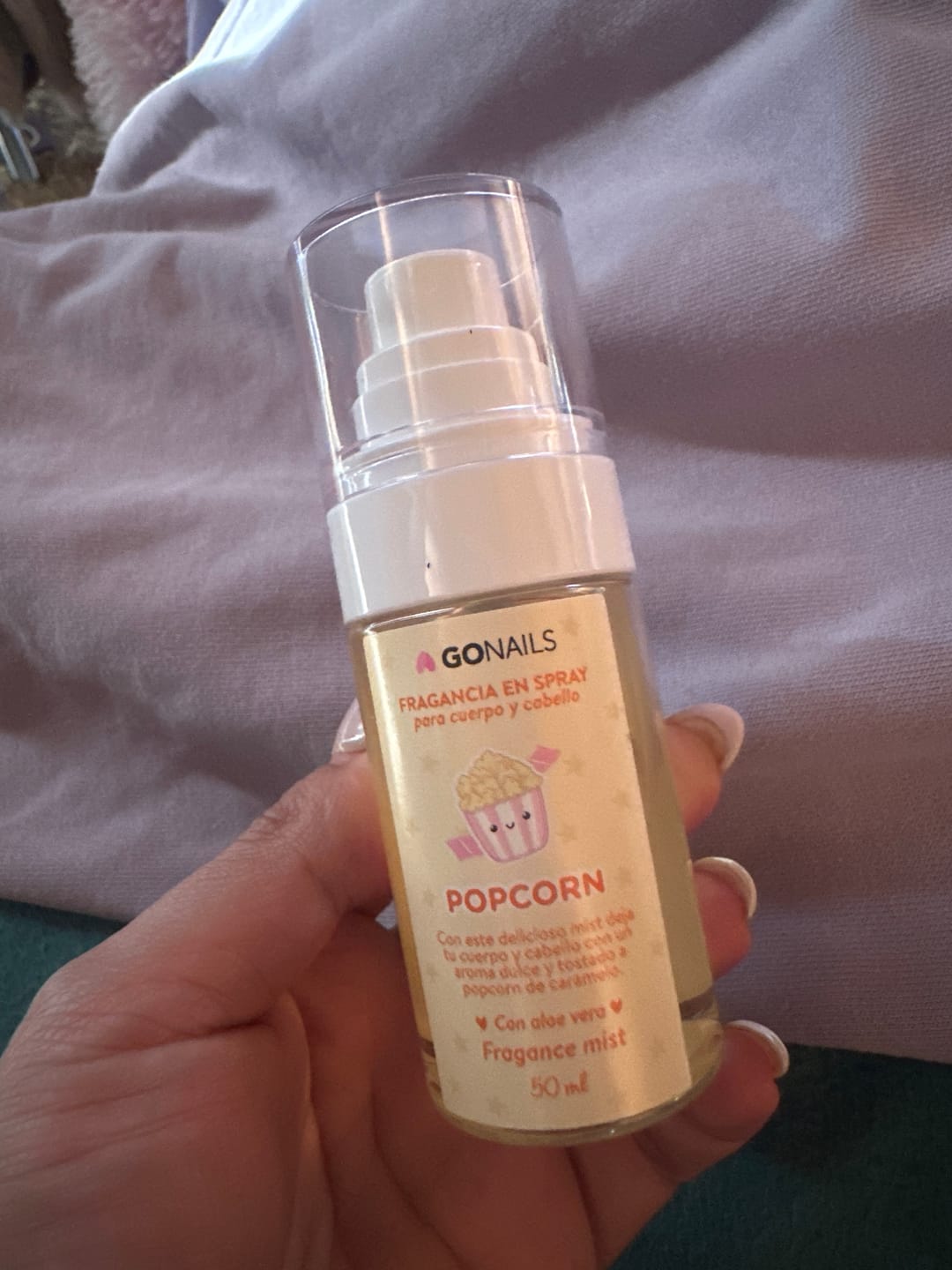 Customer photo review of Fragancia Corporal - Popcorn