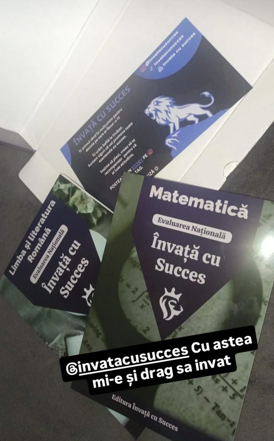 Customer photo review of Pachet Evaluare Naţională | Română  + Matematică