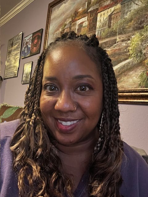 Customer photo review of #4/#27/#30 Mix Color Blend Loose Deep Wave Bulk Human Braiding Hair