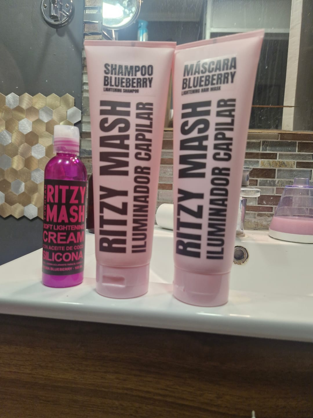 Customer photo review of Kit aclarante pro