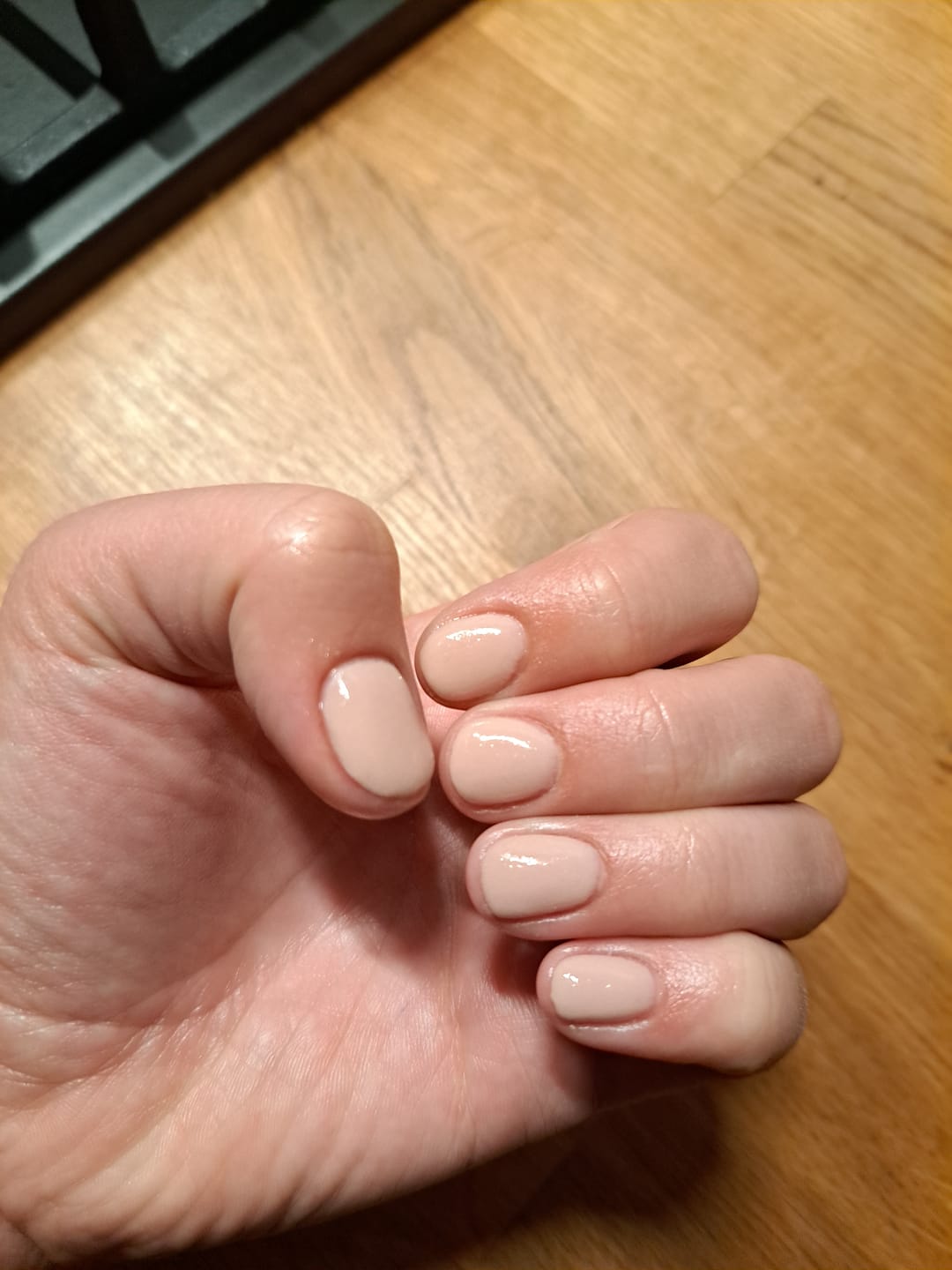 Customer photo review of Caramel Macchiato Dipping Powder