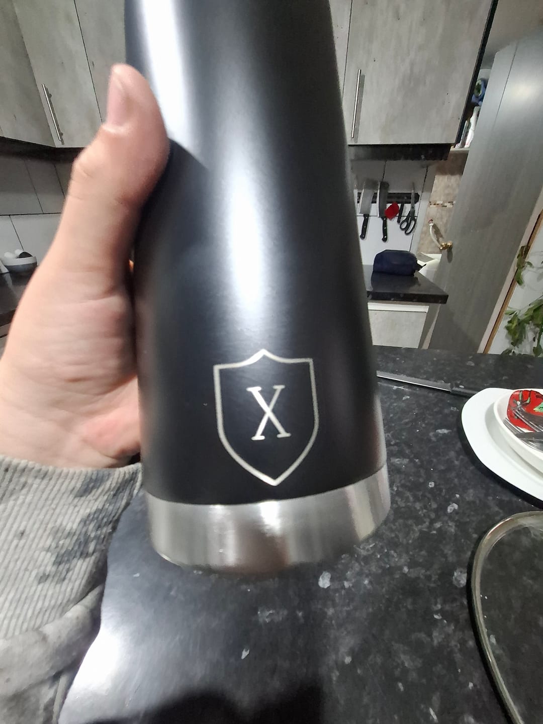 Customer photo review of Botella Térmica de Aluminio 750 ml