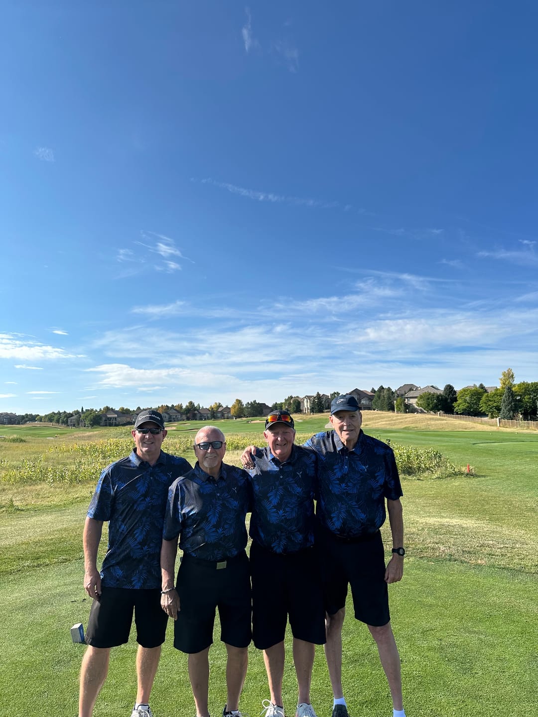 Customer photo review of Midnight Blue Golf Polo