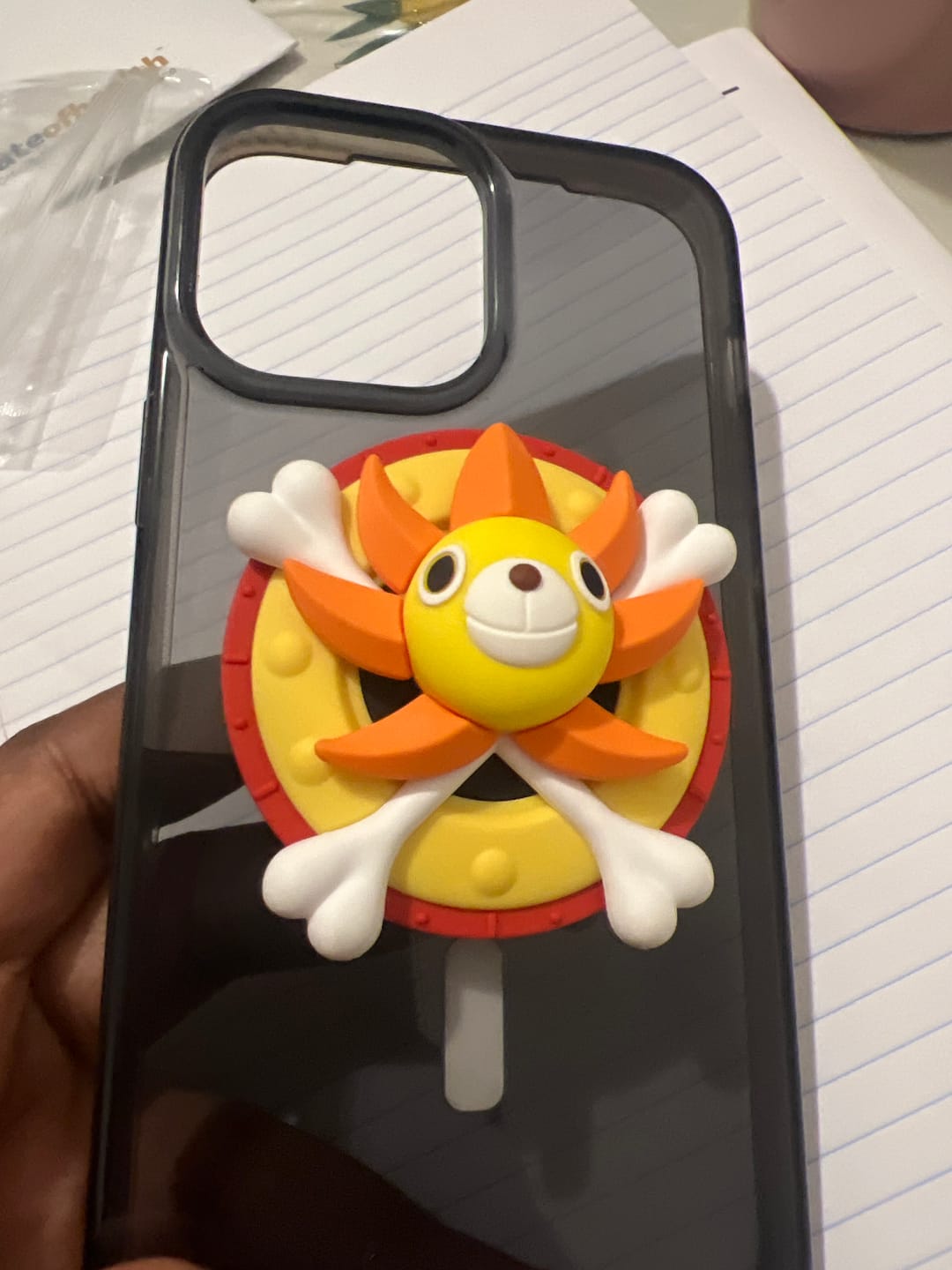 Customer photo review of Thousand Sunny PopSocket PopGrip for MagSafe