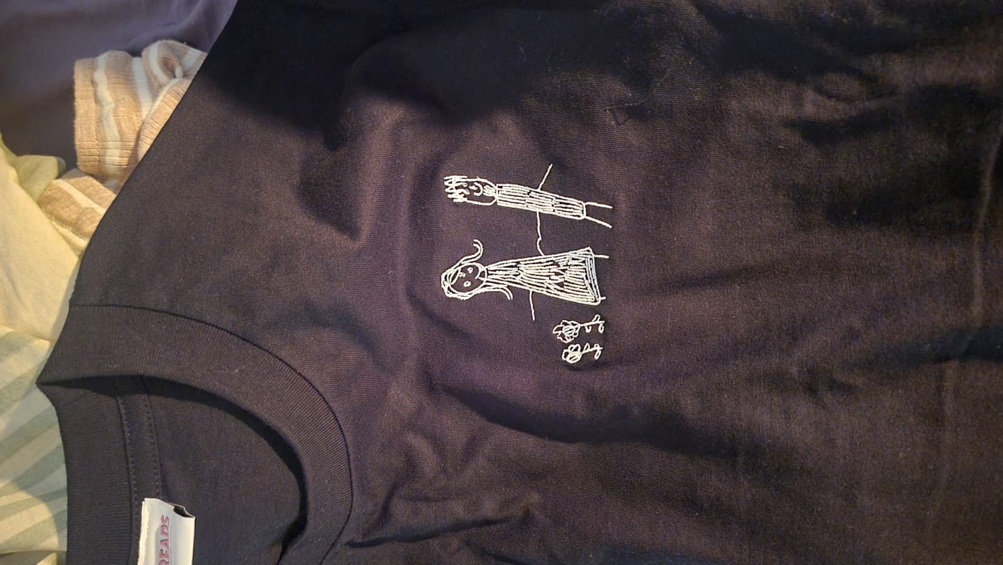 Customer photo review of CUSTOM MEN'S T-SHIRT