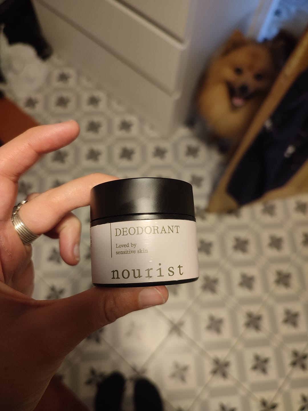 Customer photo review of Deodorant Balm