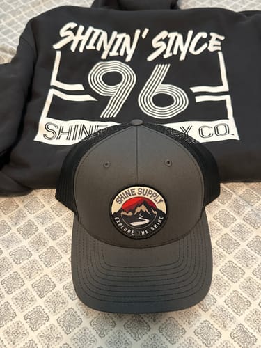 Customer photo review of "Shinin' Since 96" Authentics Hoodie - Coal