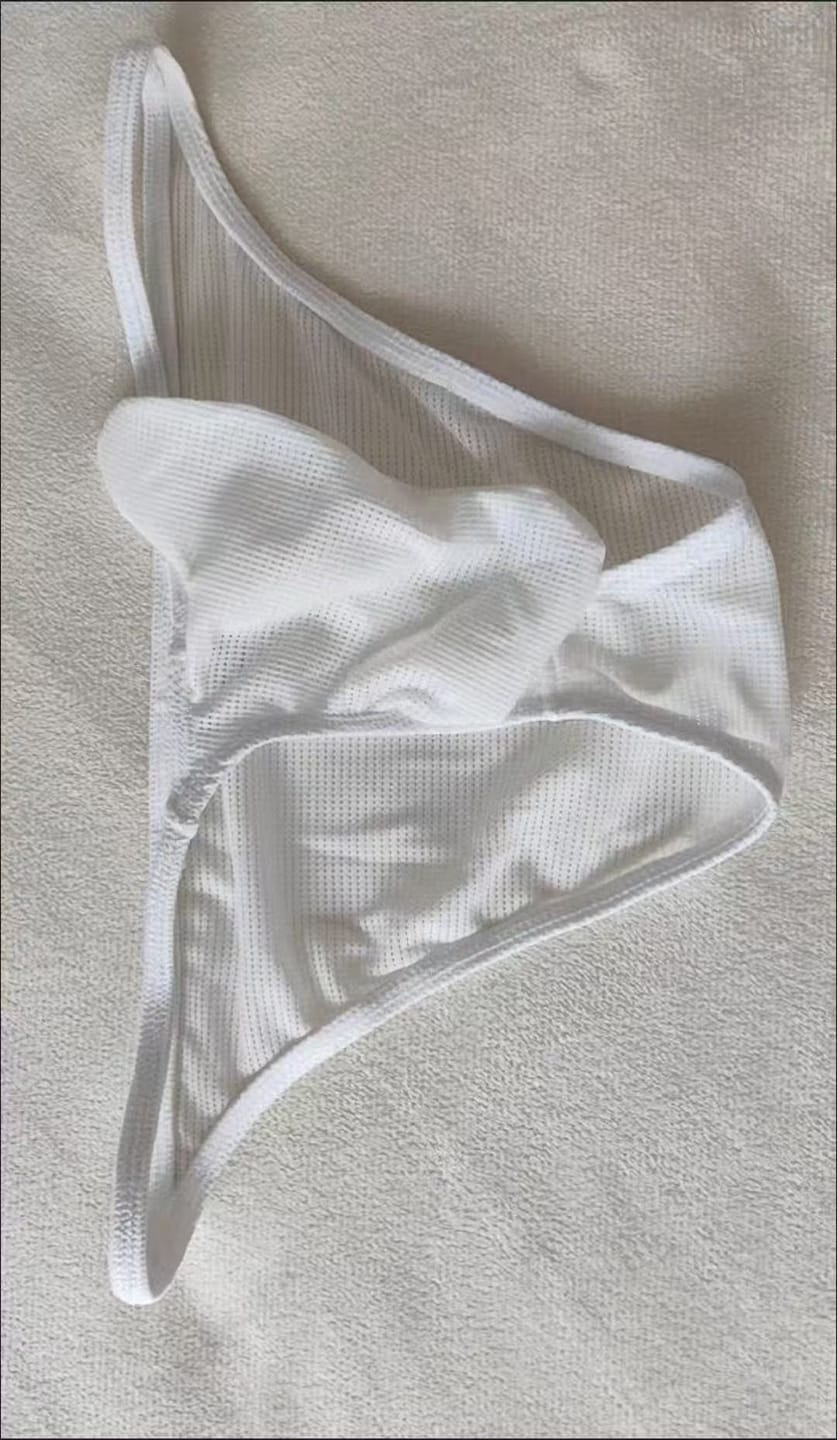 Customer photo review of Men's Low-Rise Sexy Seamless Comfort Lightweight Briefs