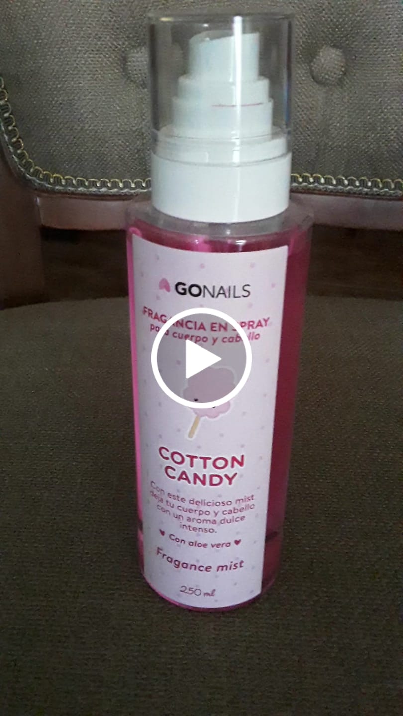 Customer video review of Fragancia Corporal - Cotton Candy