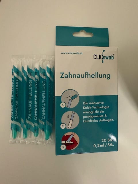 Customer photo review of Zahnaufhellung